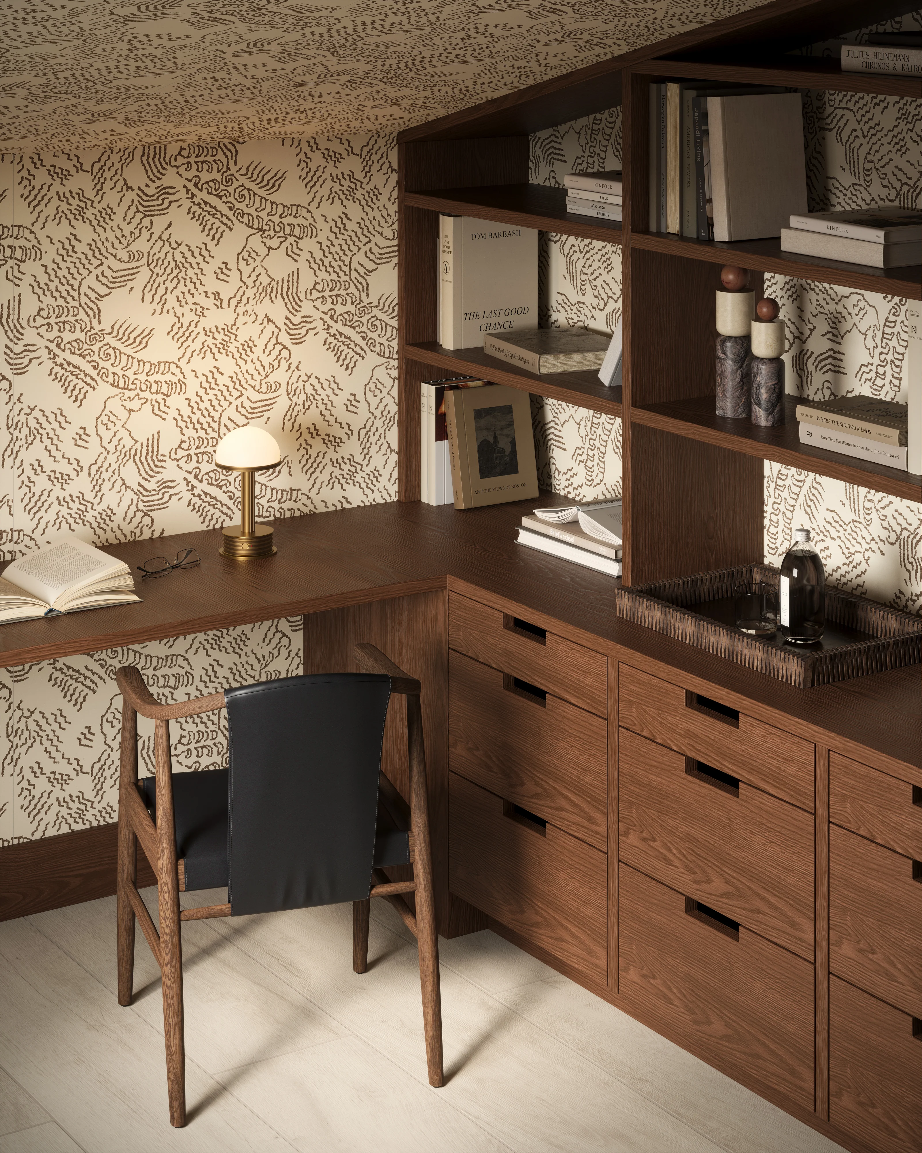 Nora 8x48 Matte Porcelain Tile in Foam - Image 12