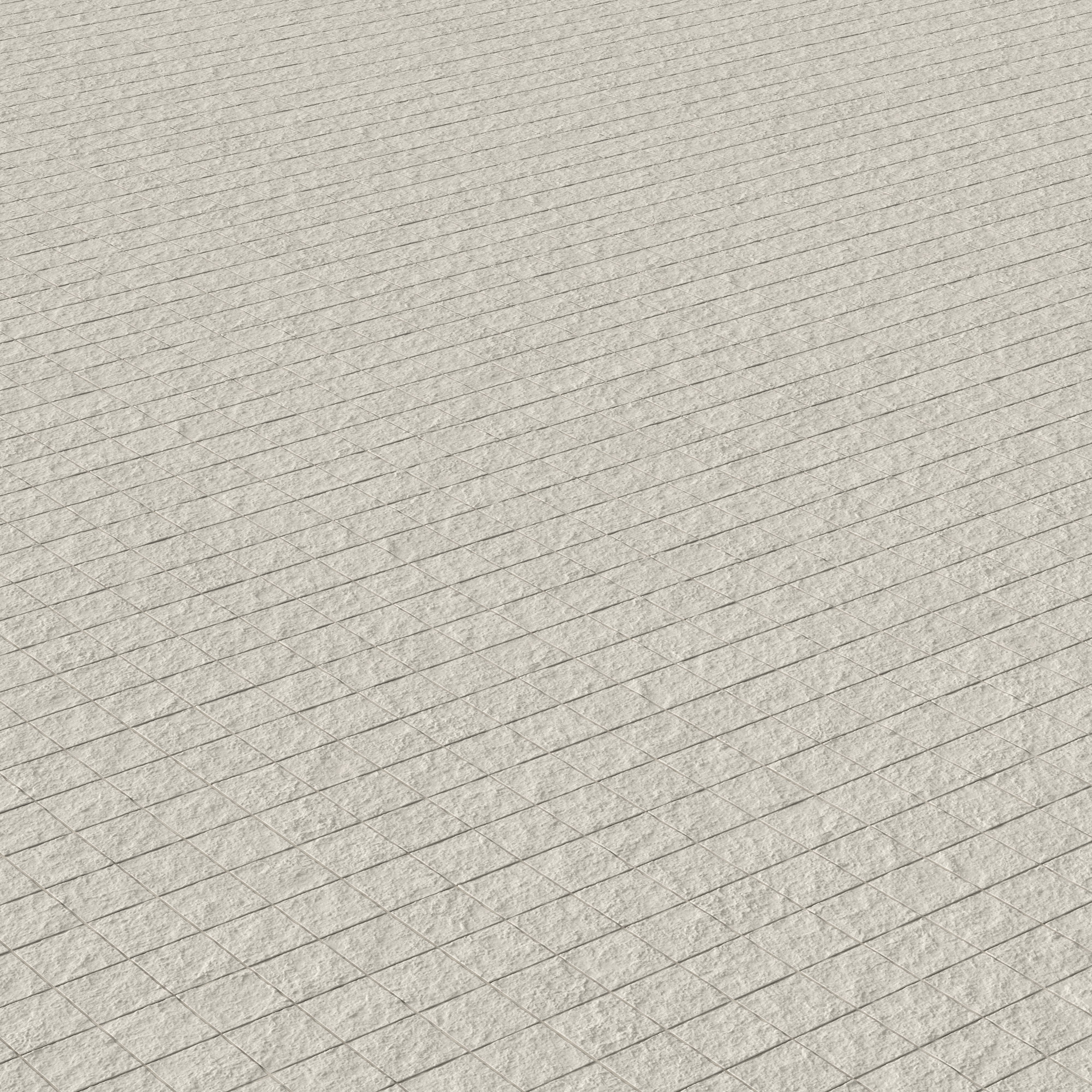 Palmer 2x2 Raw Porcelain Mosaic Tile in White - Image 4