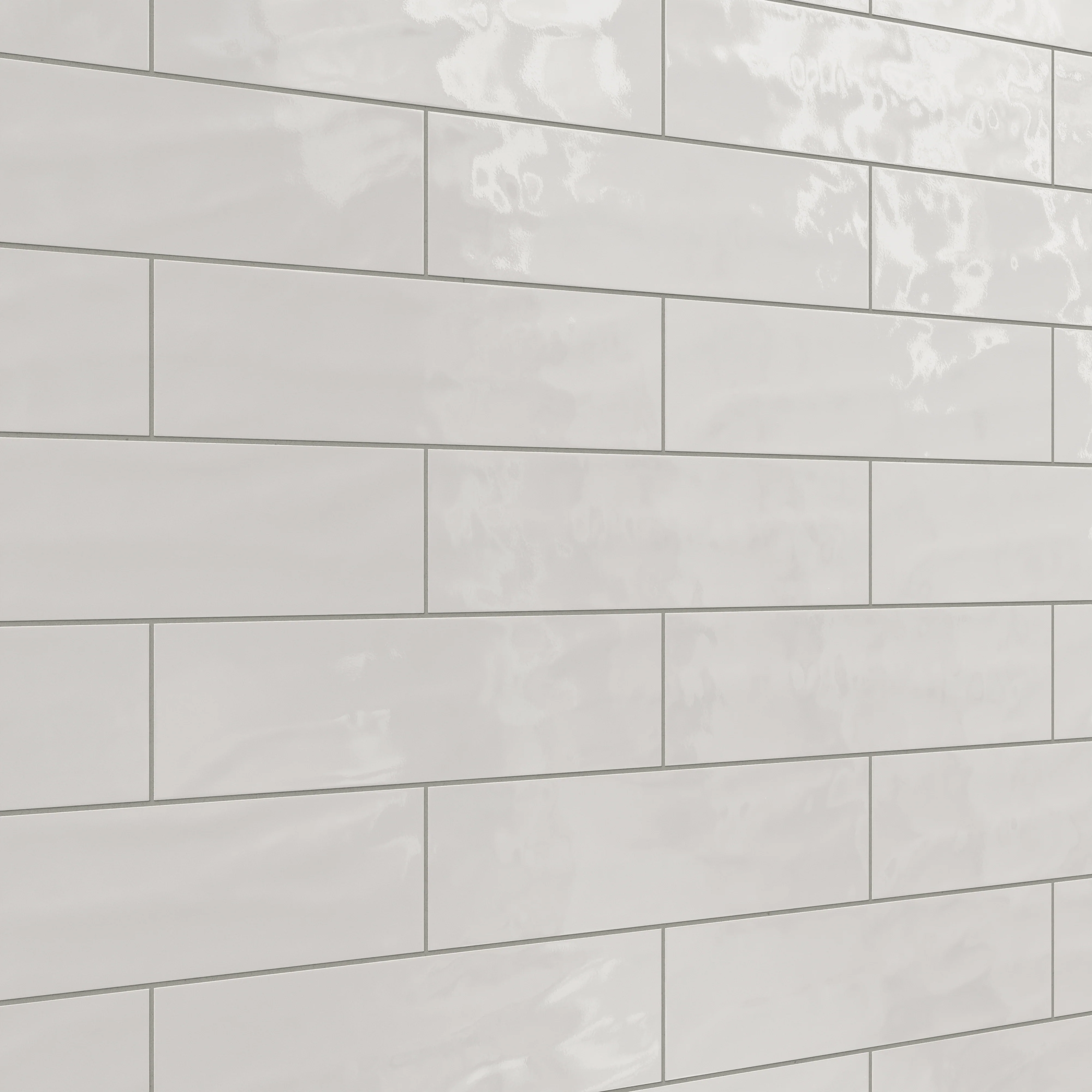 Palmer 6x24 Glossy Porcelain Tile in Bianco - Image 7