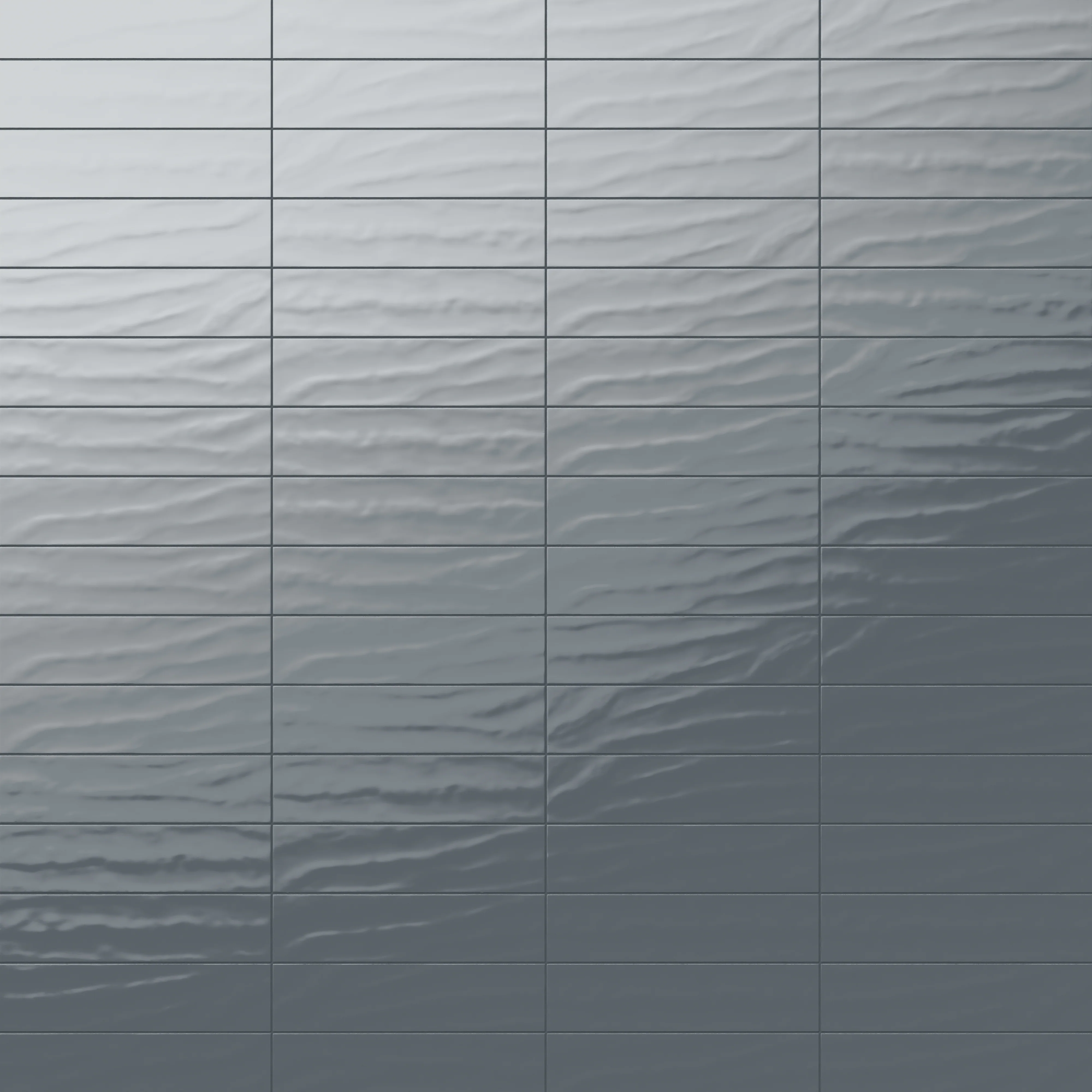 Palmer 6x24 Glossy Porcelain Tile in Blue Grey - Image 5