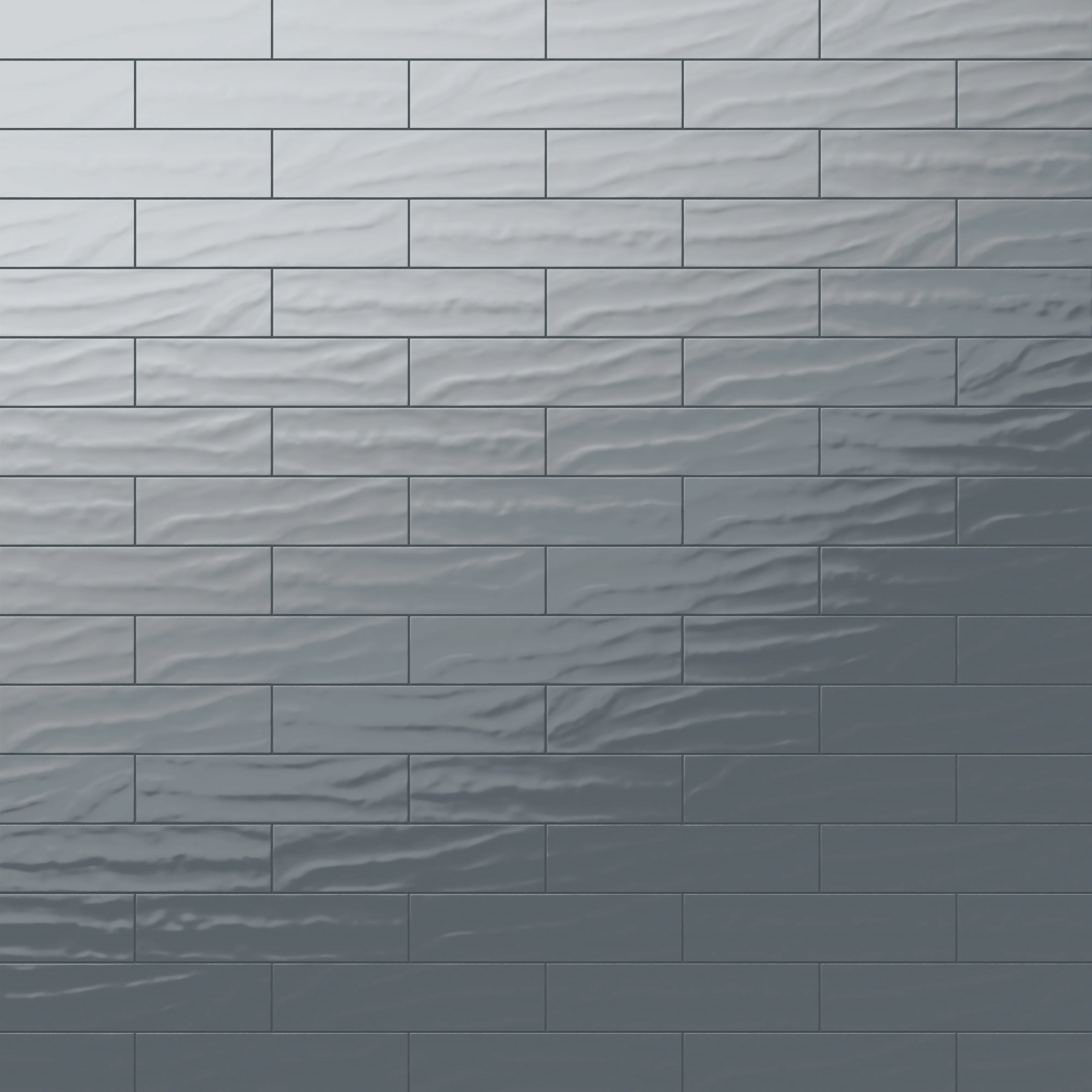 Palmer 6x24 Glossy Porcelain Tile in Blue Grey - Image 8