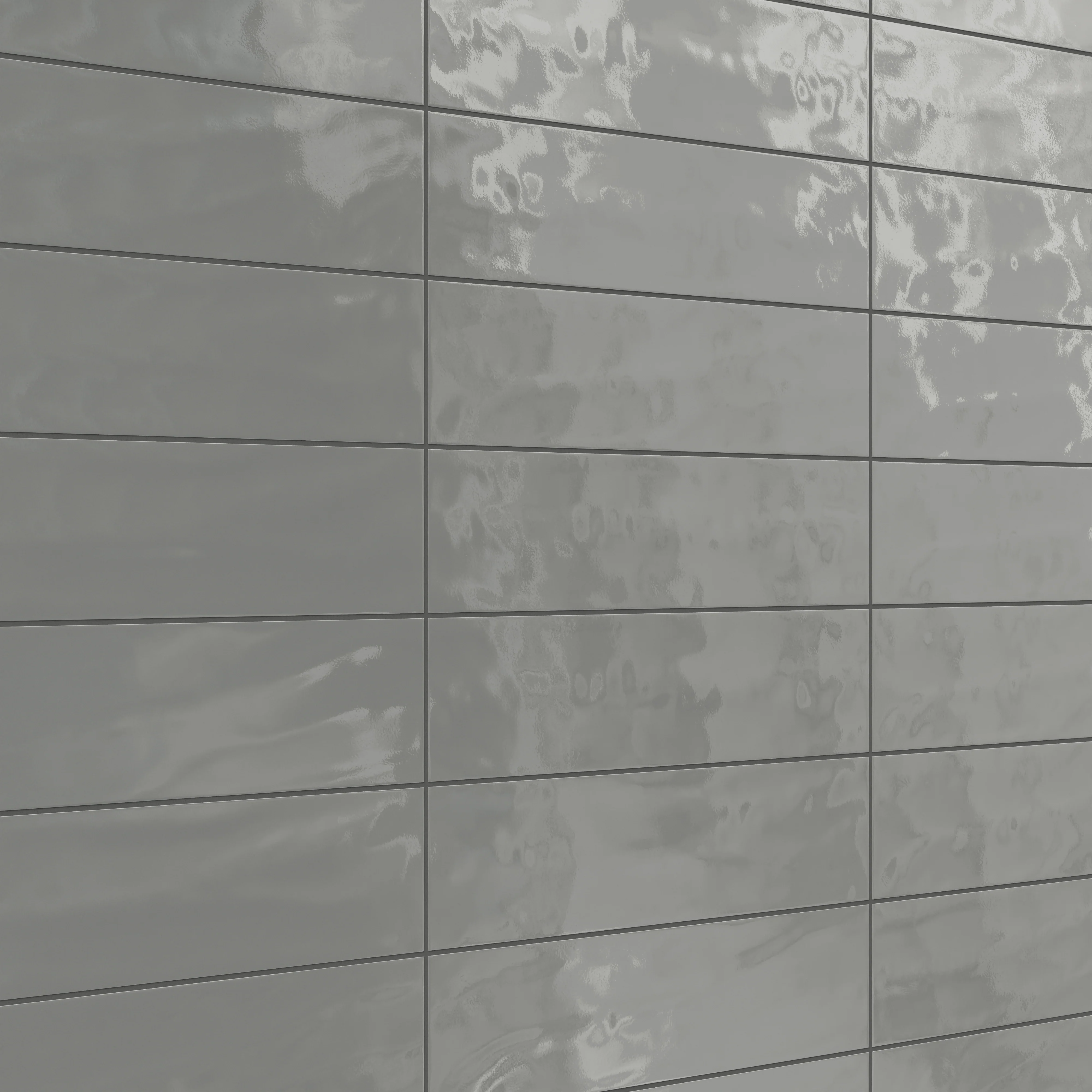 Palmer 6x24 Glossy Porcelain Tile in Mineral - Image 4