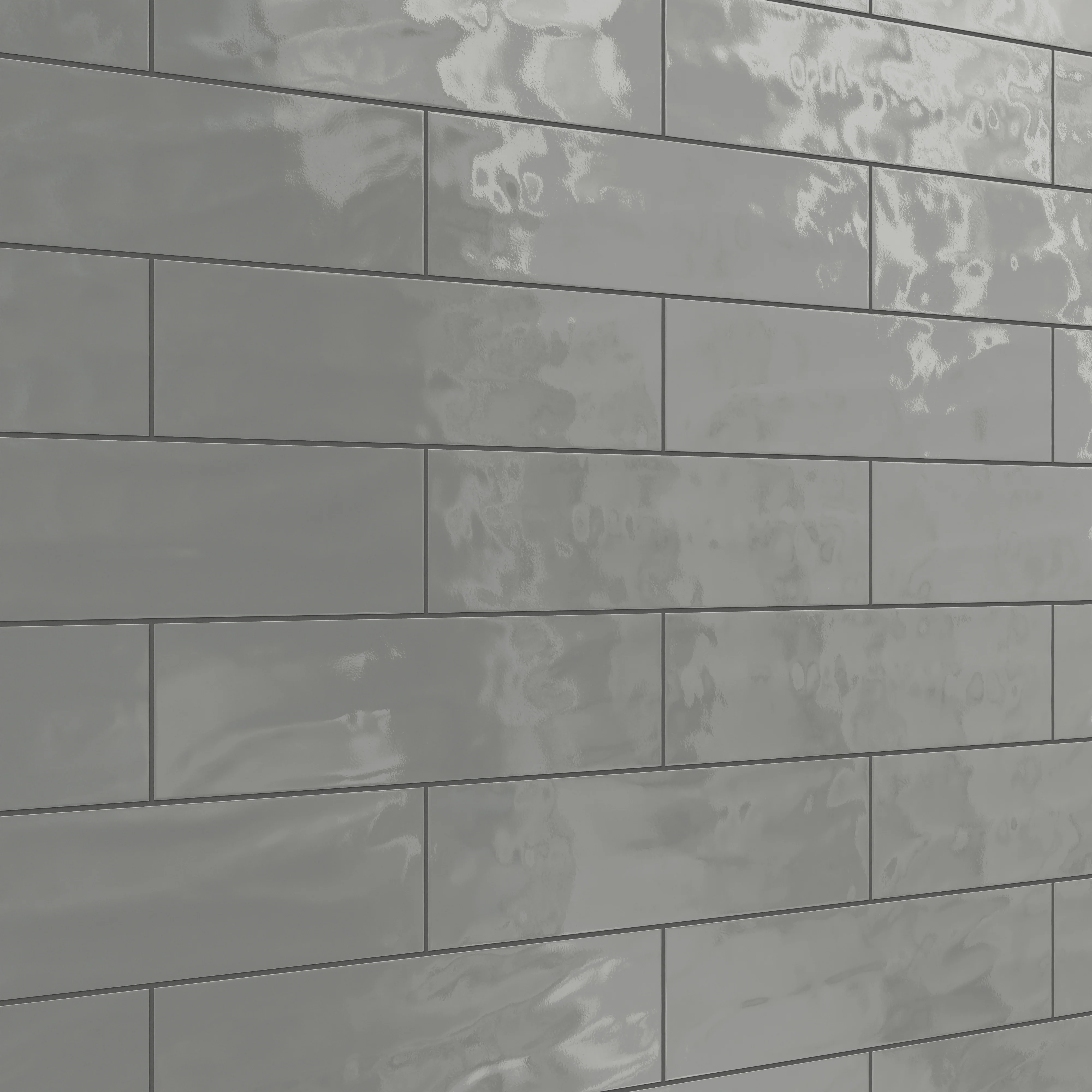 Palmer 6x24 Glossy Porcelain Tile in Mineral - Image 7