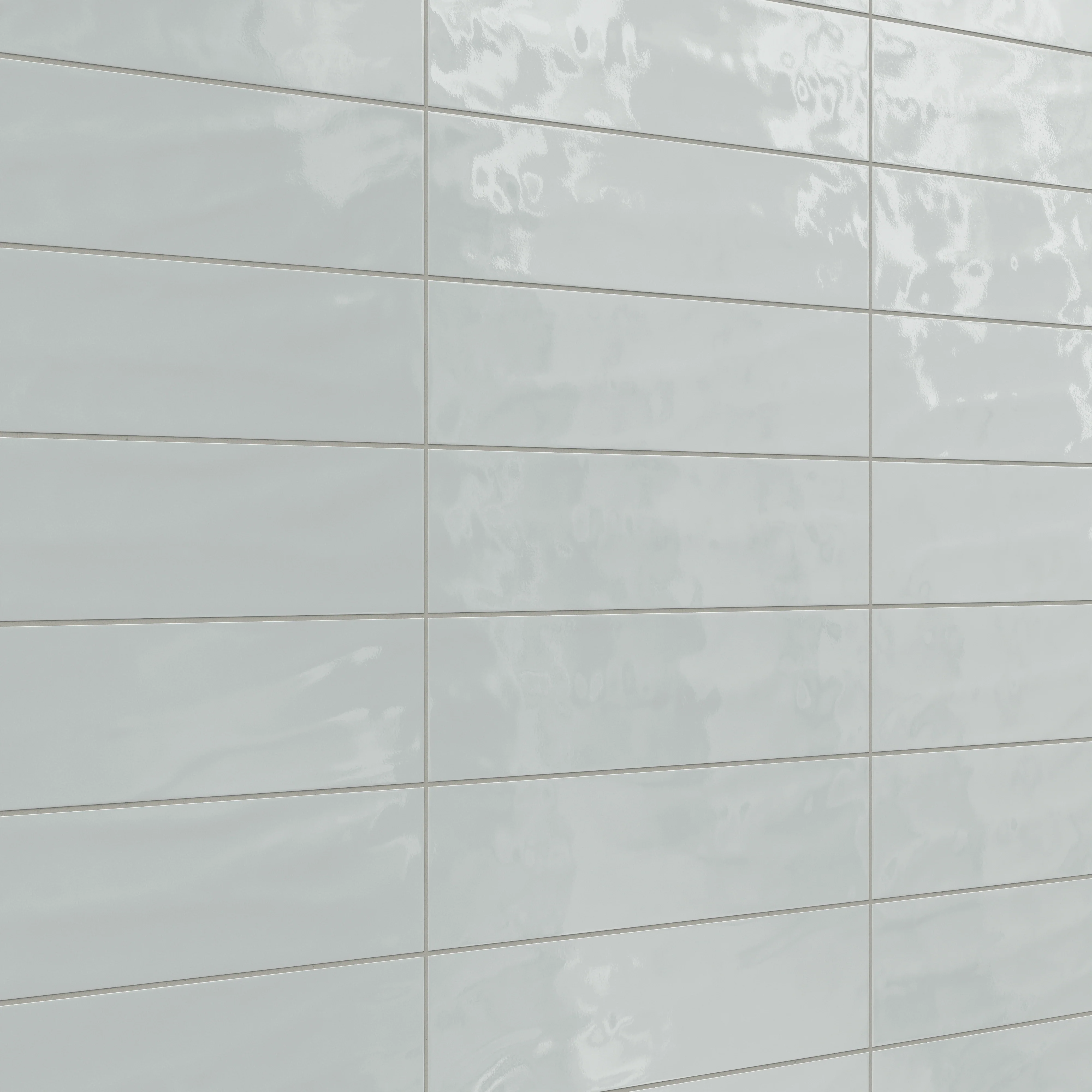 Palmer 6x24 Glossy Porcelain Tile in Mint - Image 4