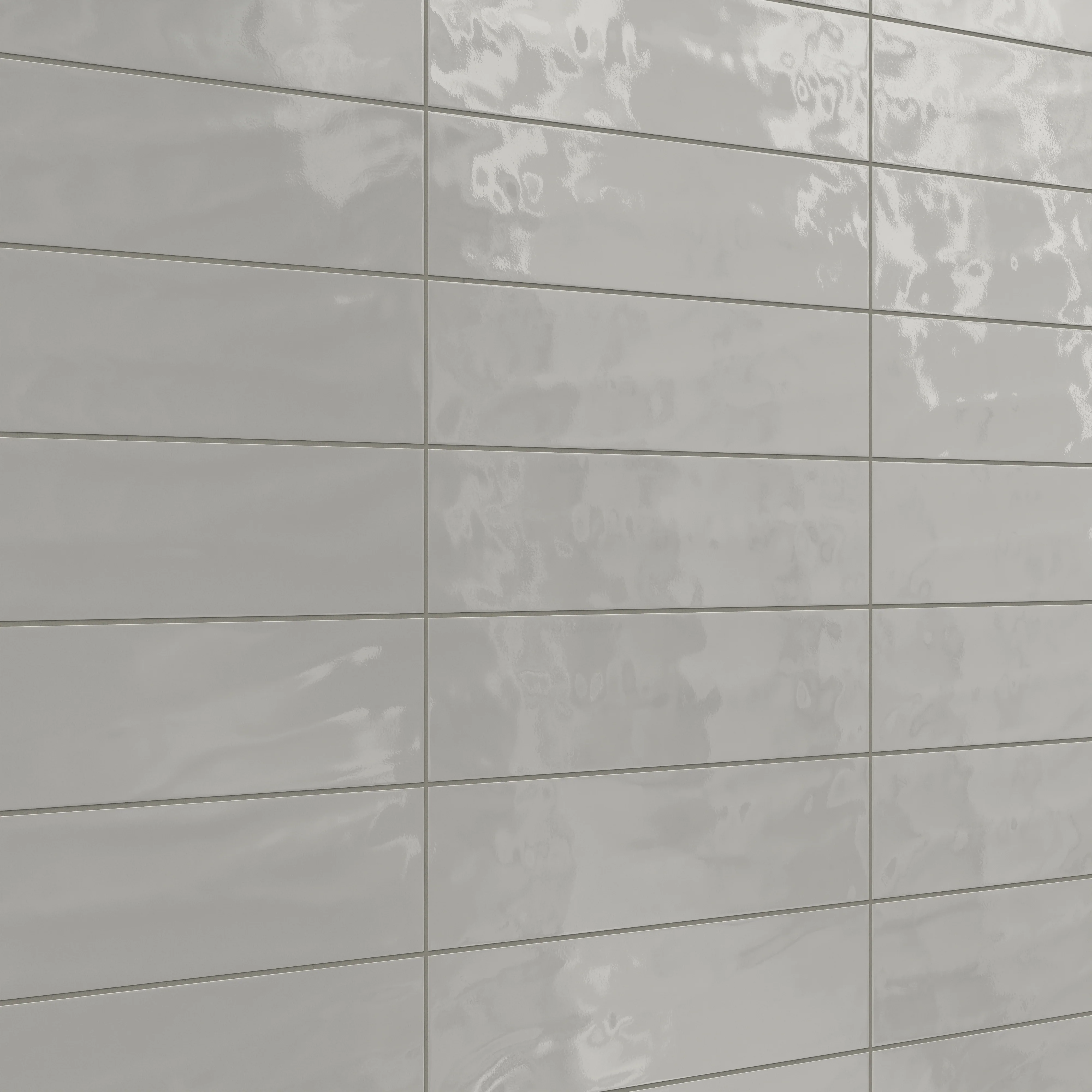 Palmer 6x24 Glossy Porcelain Tile in Olive - Image 4