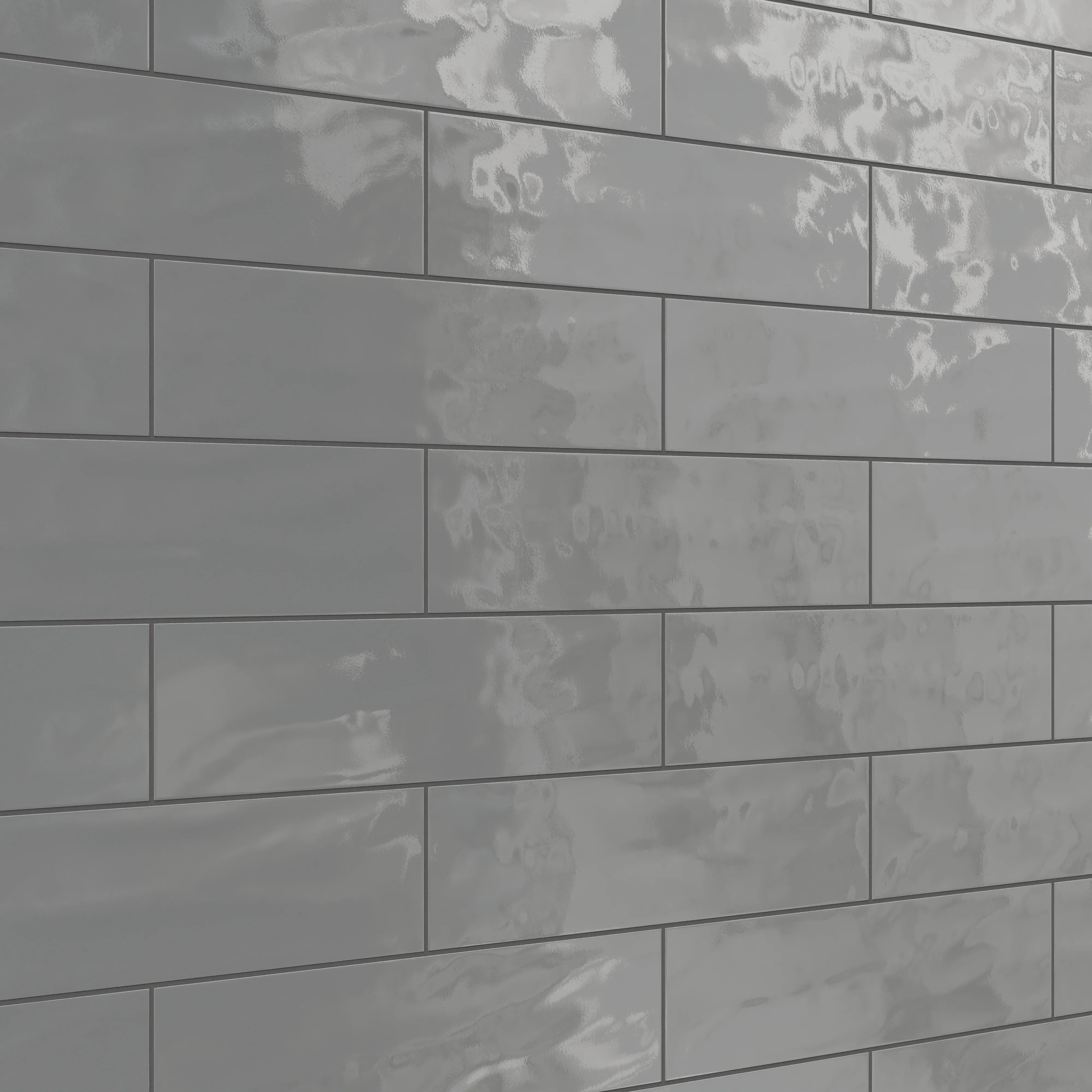 Palmer 6x24 Glossy Porcelain Tile in Storm - Image 7