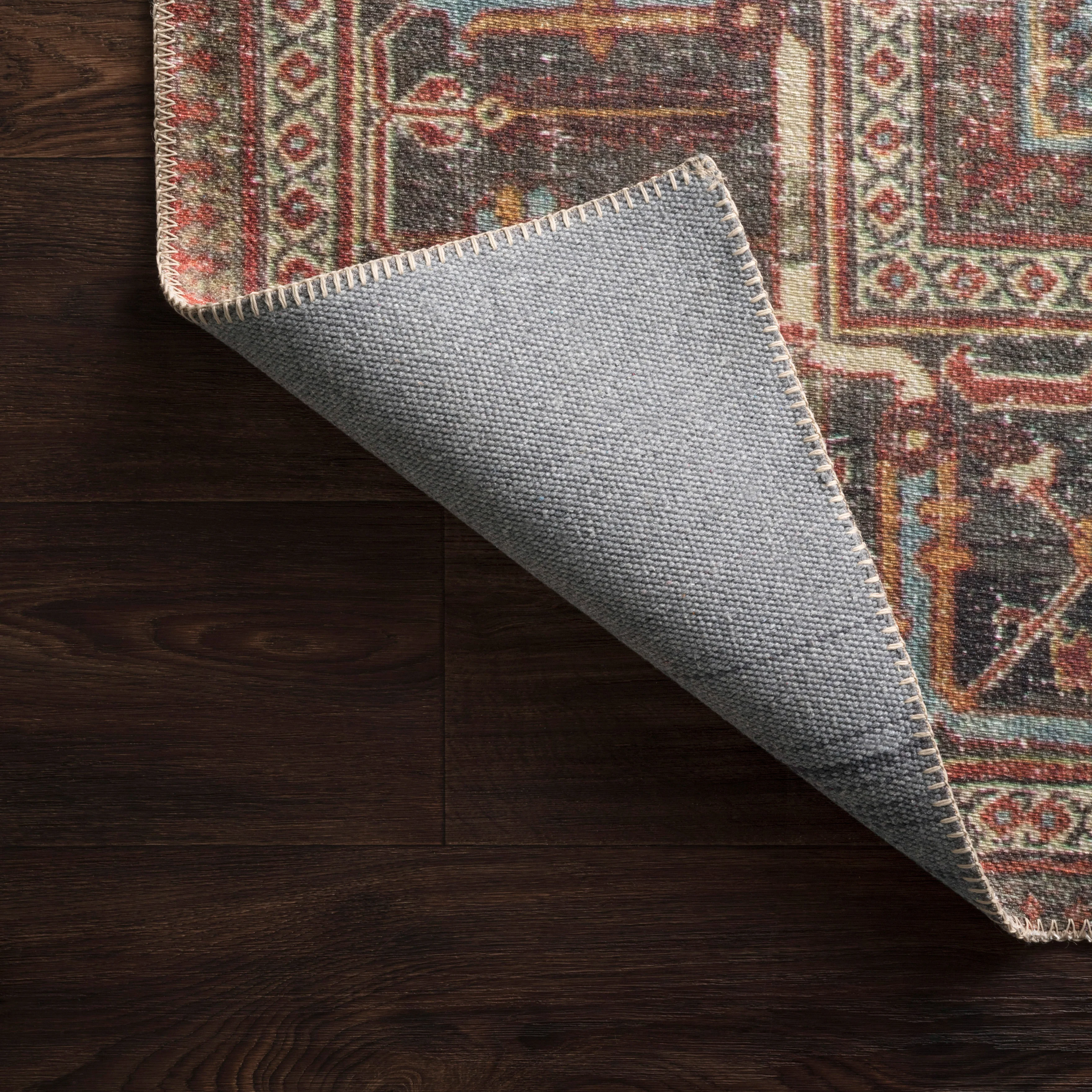 Pascal Rug in Burgundy / Graphite - Image 5