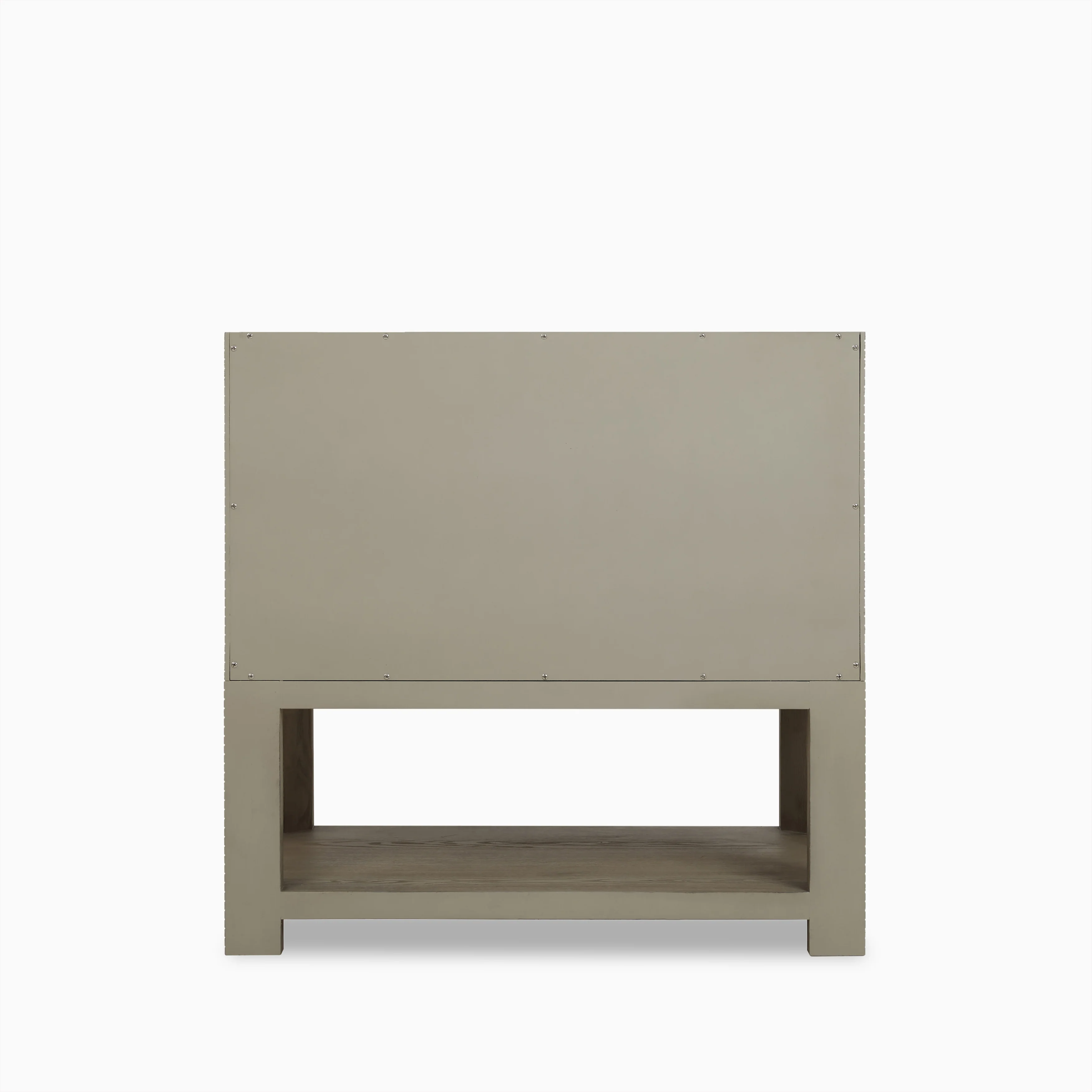 Paxton 36" Single Vanity in Pebble Oak with 3 cm White Zeus Quartz Top - Image 3