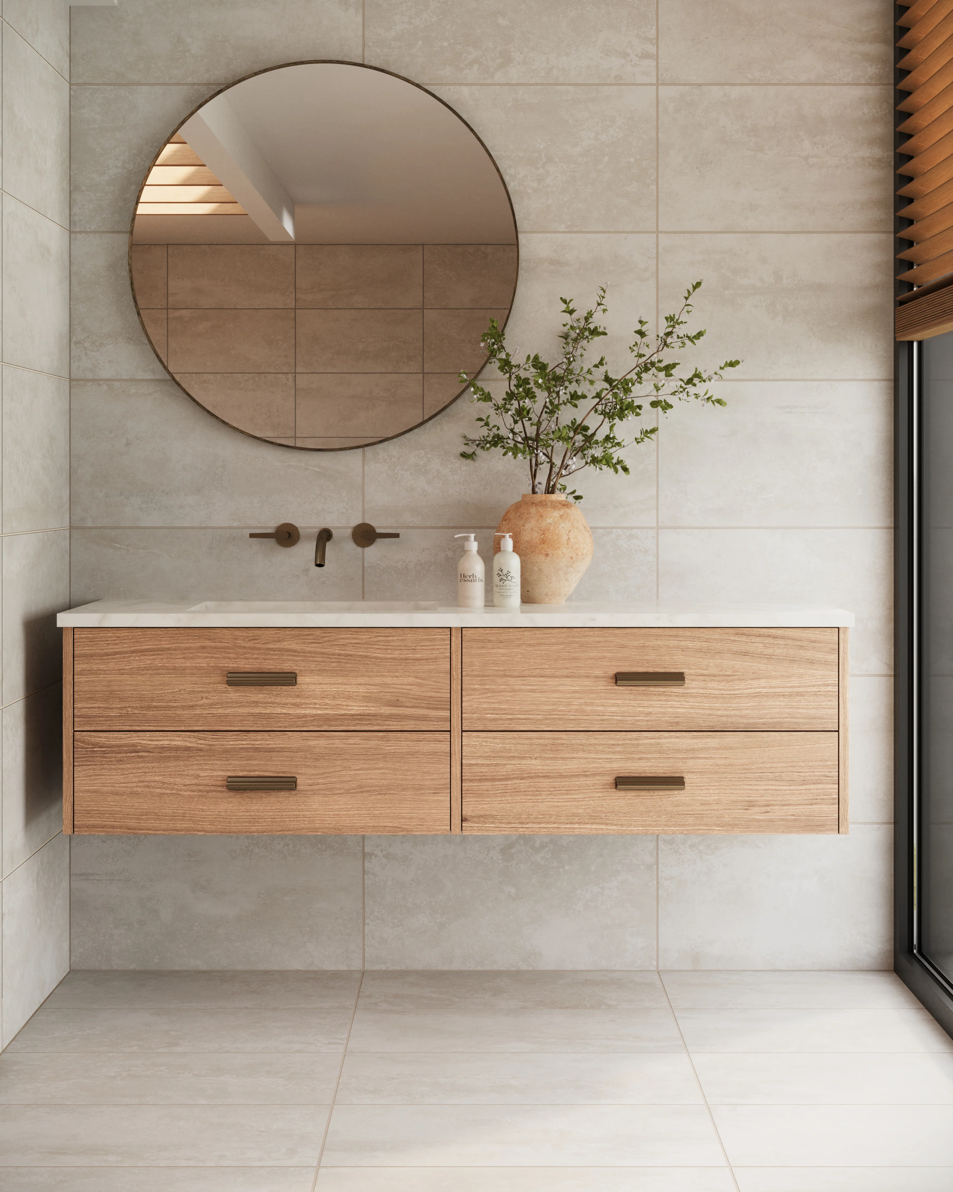 Pierce 12x24 Matte Porcelain Tile in Dune - Image 13