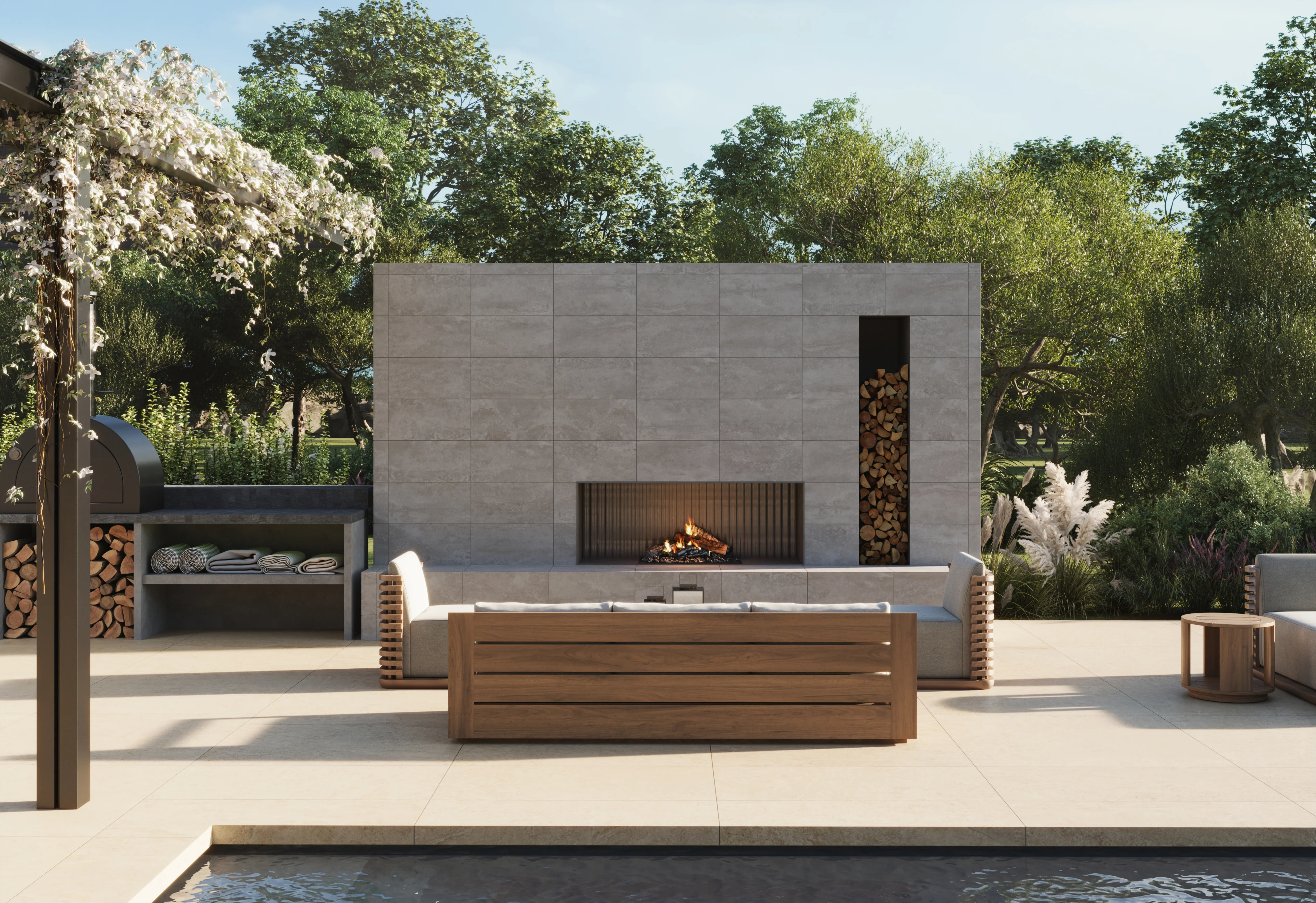 Pierce 12x24 Matte Porcelain Tile in Stone - Image 14