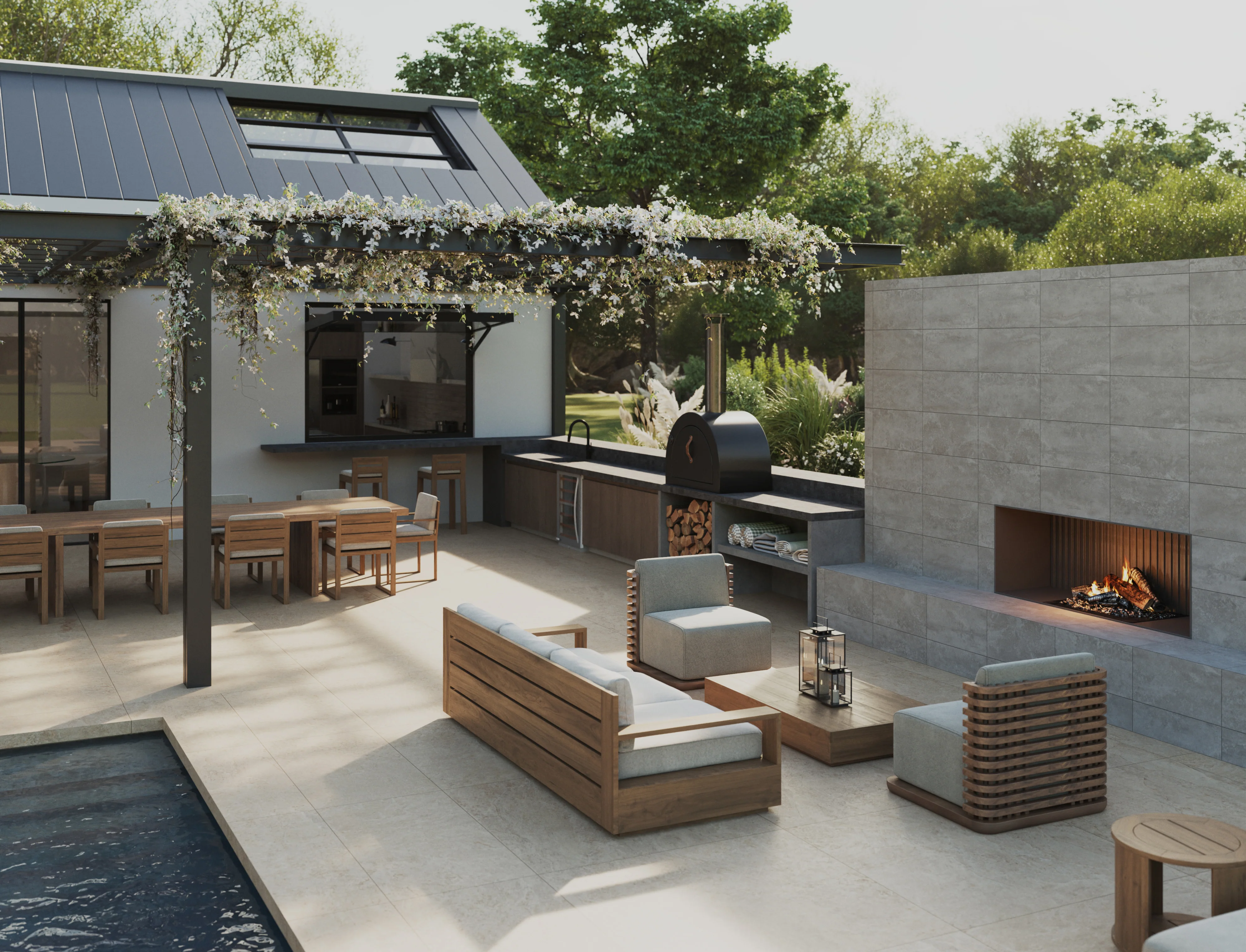 Pierce 12x24 Matte Porcelain Tile in Stone - Image 3