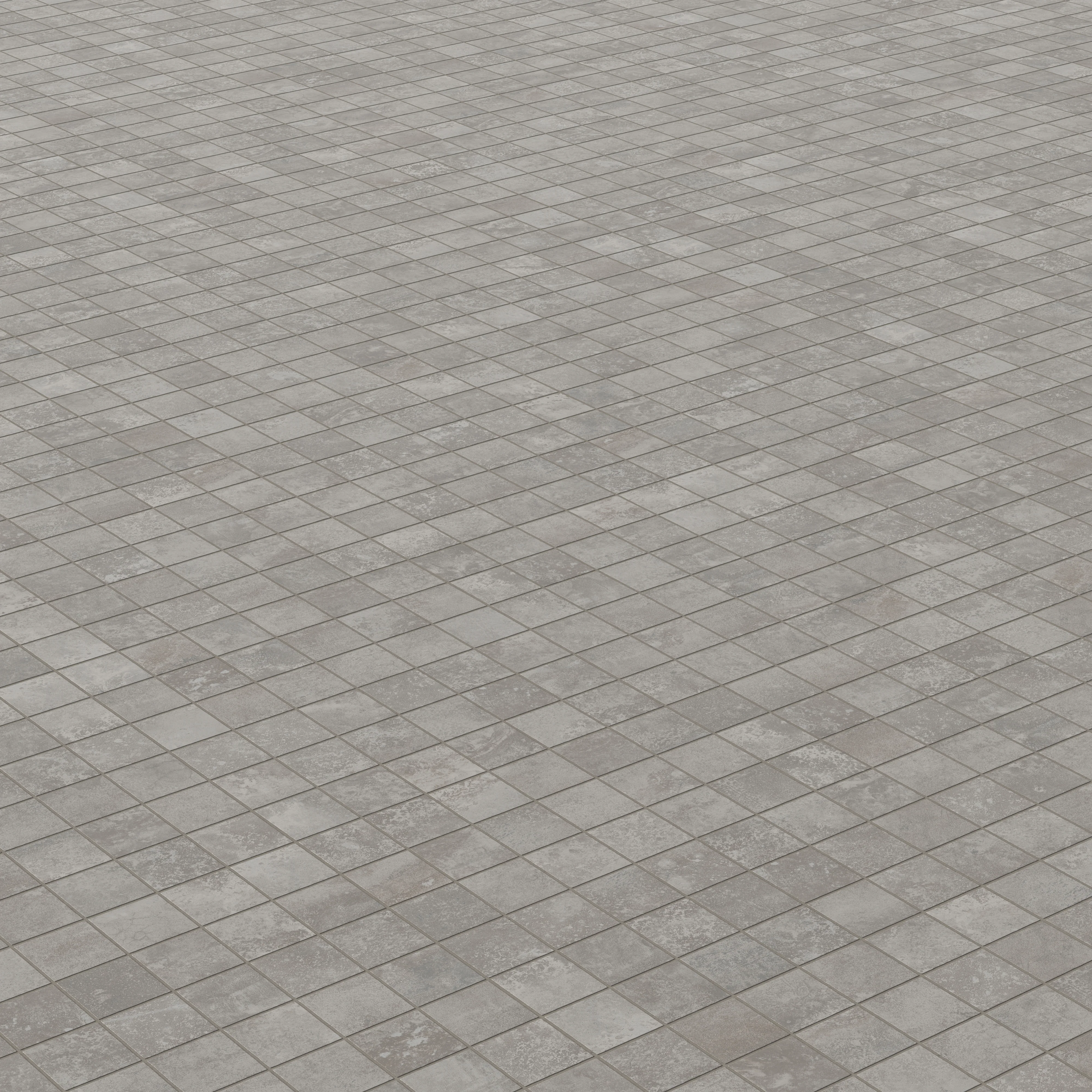 Pierce 2x2 Matte Porcelain Mosaic Tile in Smoke - Image 3