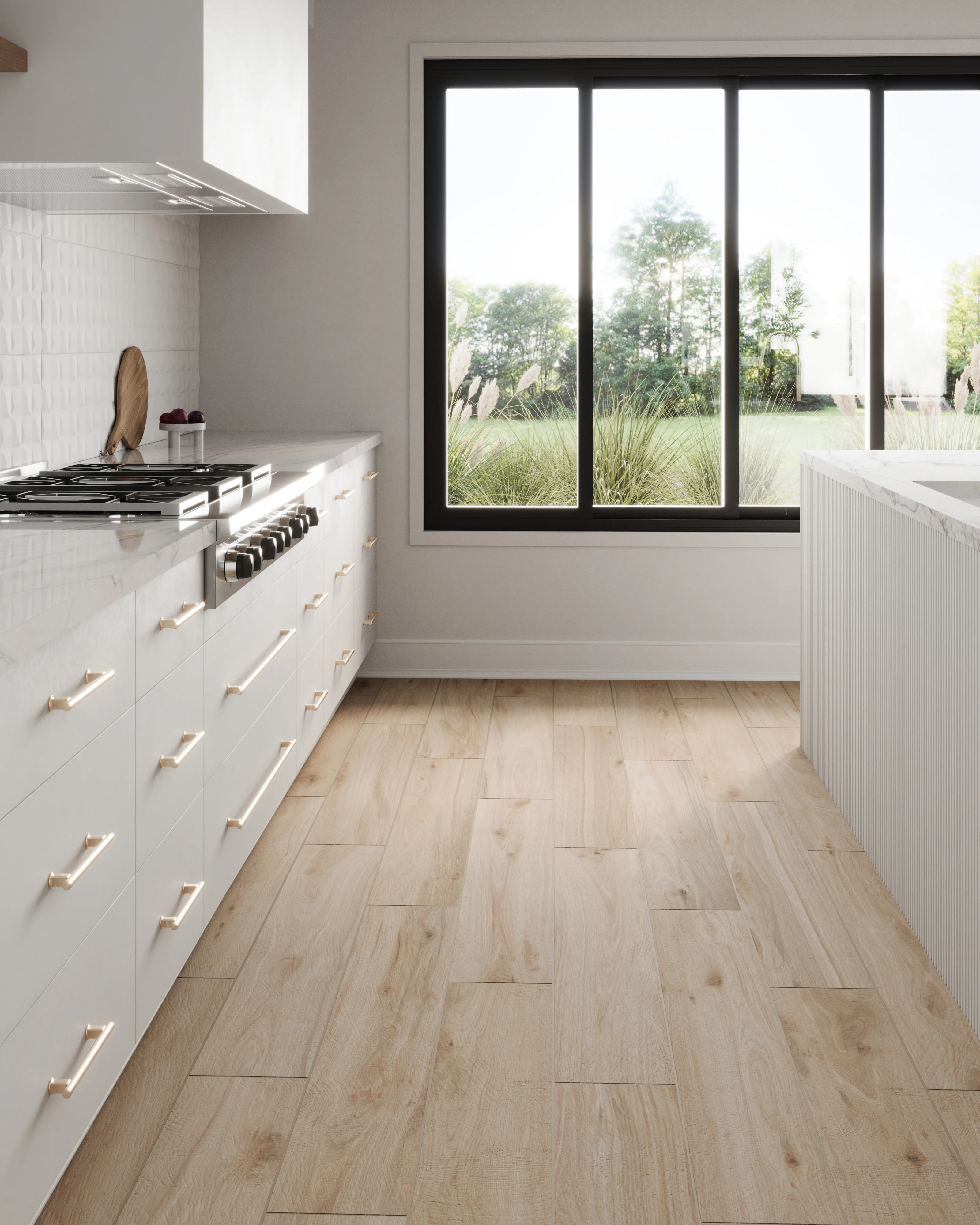 Preston 8x48 Matte Porcelain Tile in Birch - Image 20
