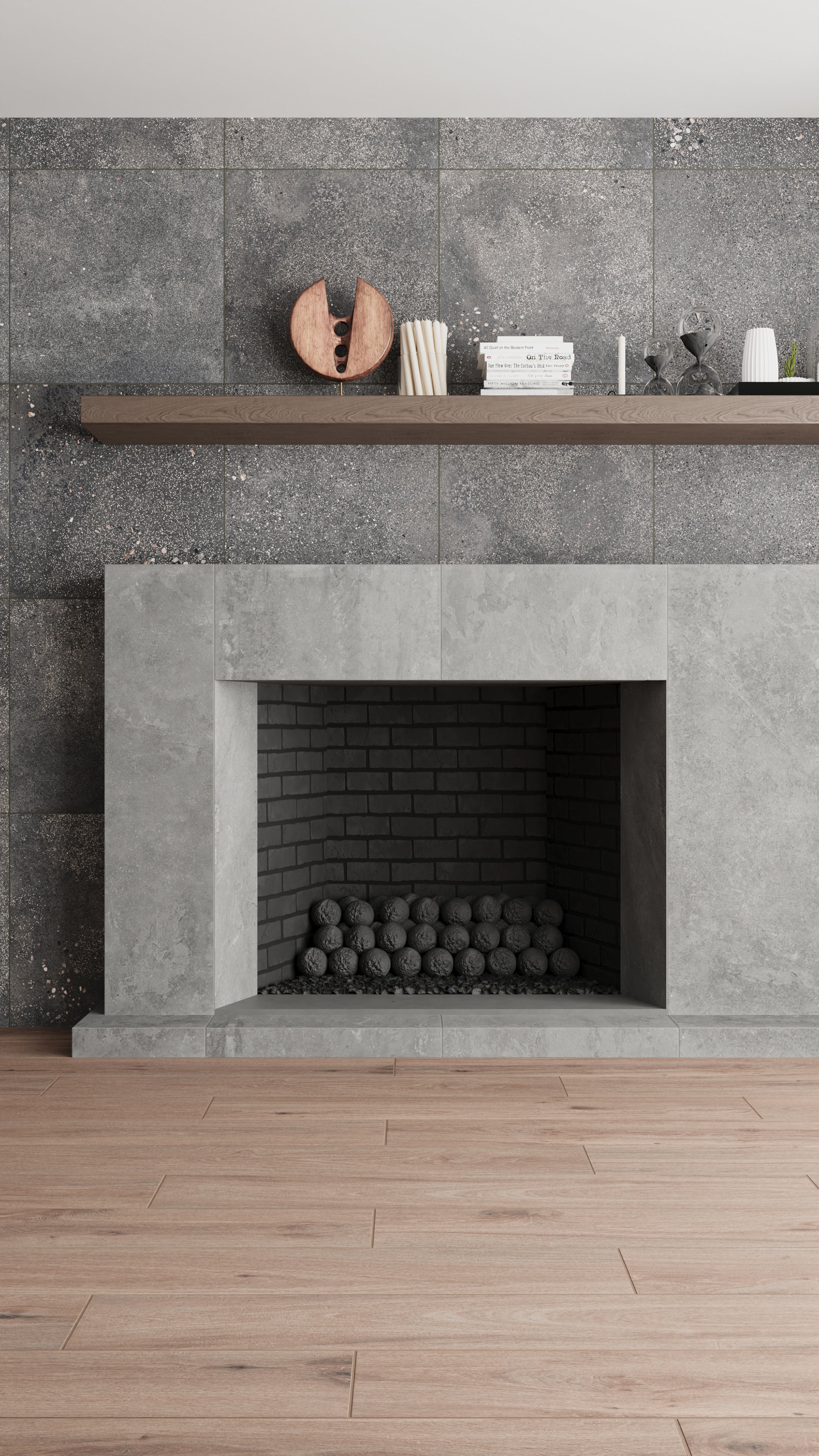 Preston 8x48 Matte Porcelain Tile in Chestnut - Image 19