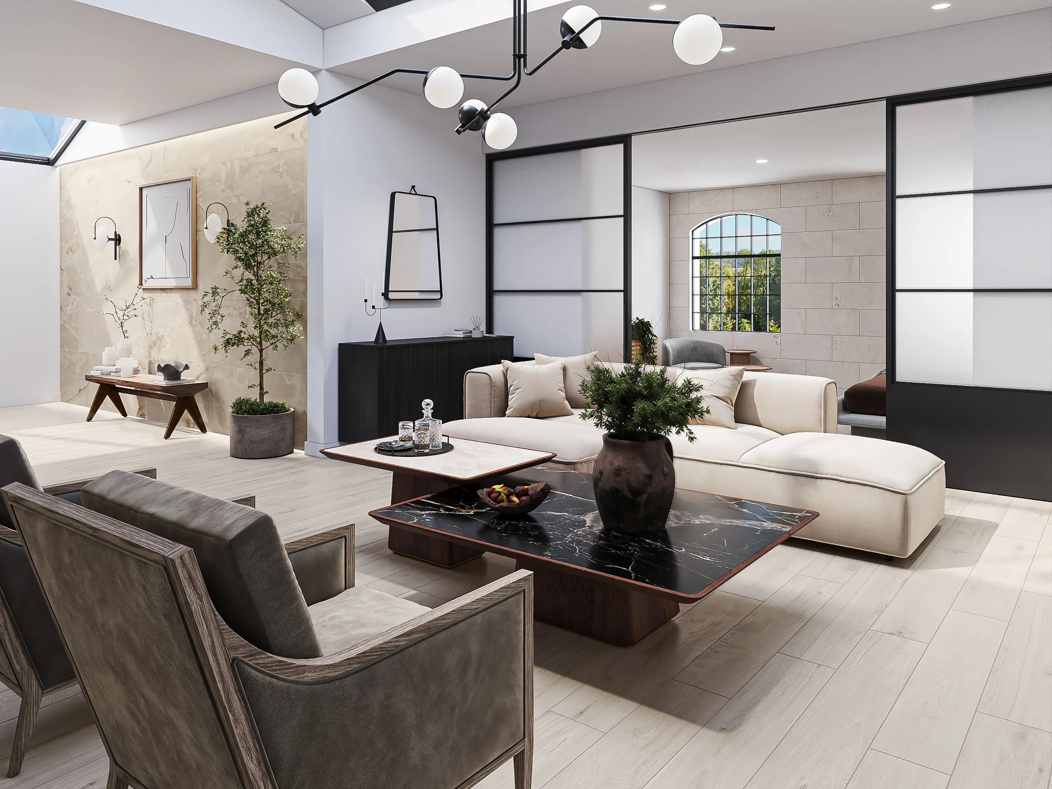 Preston 8x48 Matte Porcelain Tile in Poplar - Image 5