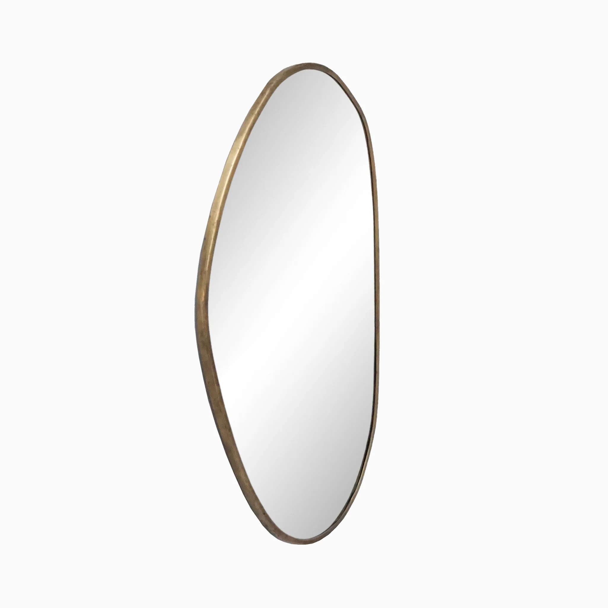 Rory Mirror in Antique Brass Iron - Image 3