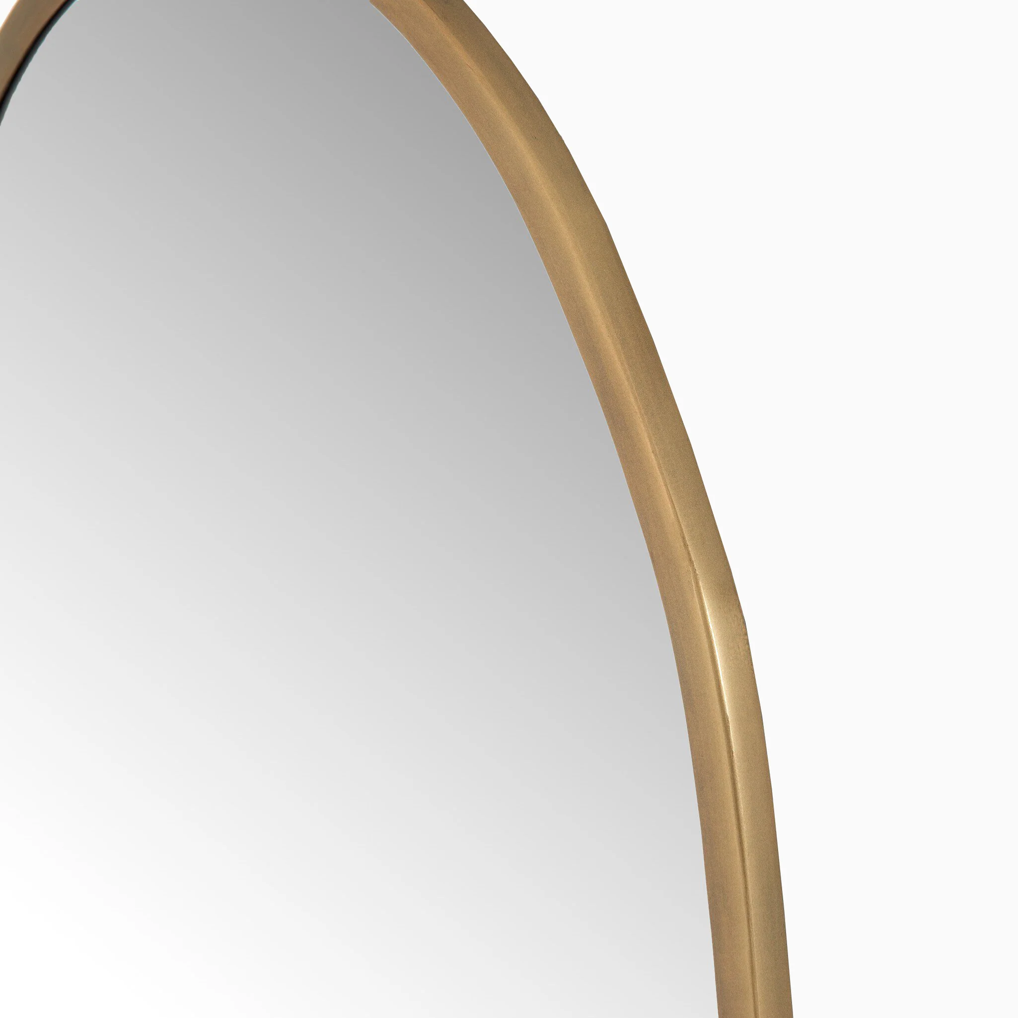 Rory Mirror in Antique Brass Iron - Image 5