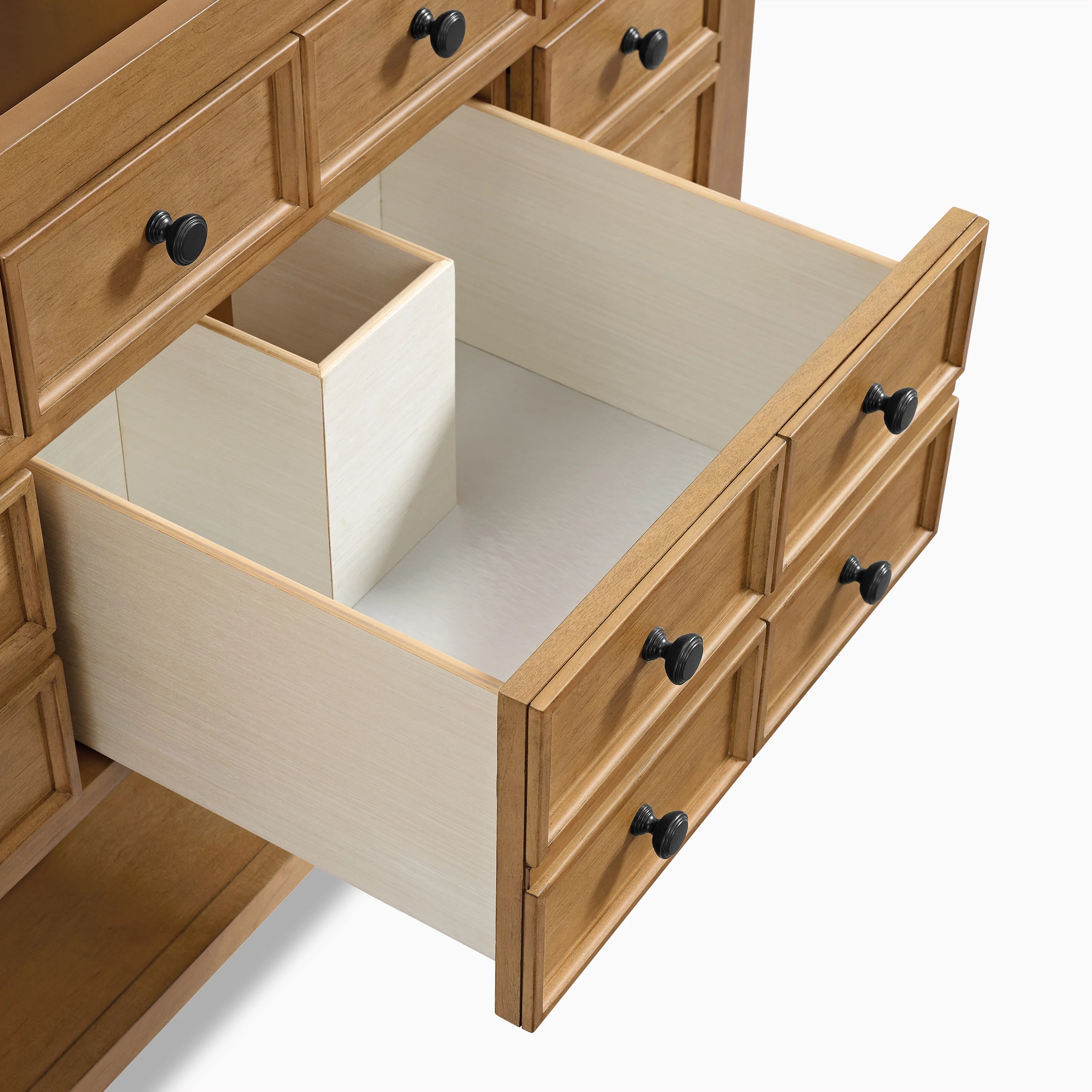 Rosalie 48" Single Vanity in Amber Birch with 3 cm White Zeus Quartz Top - Image 8