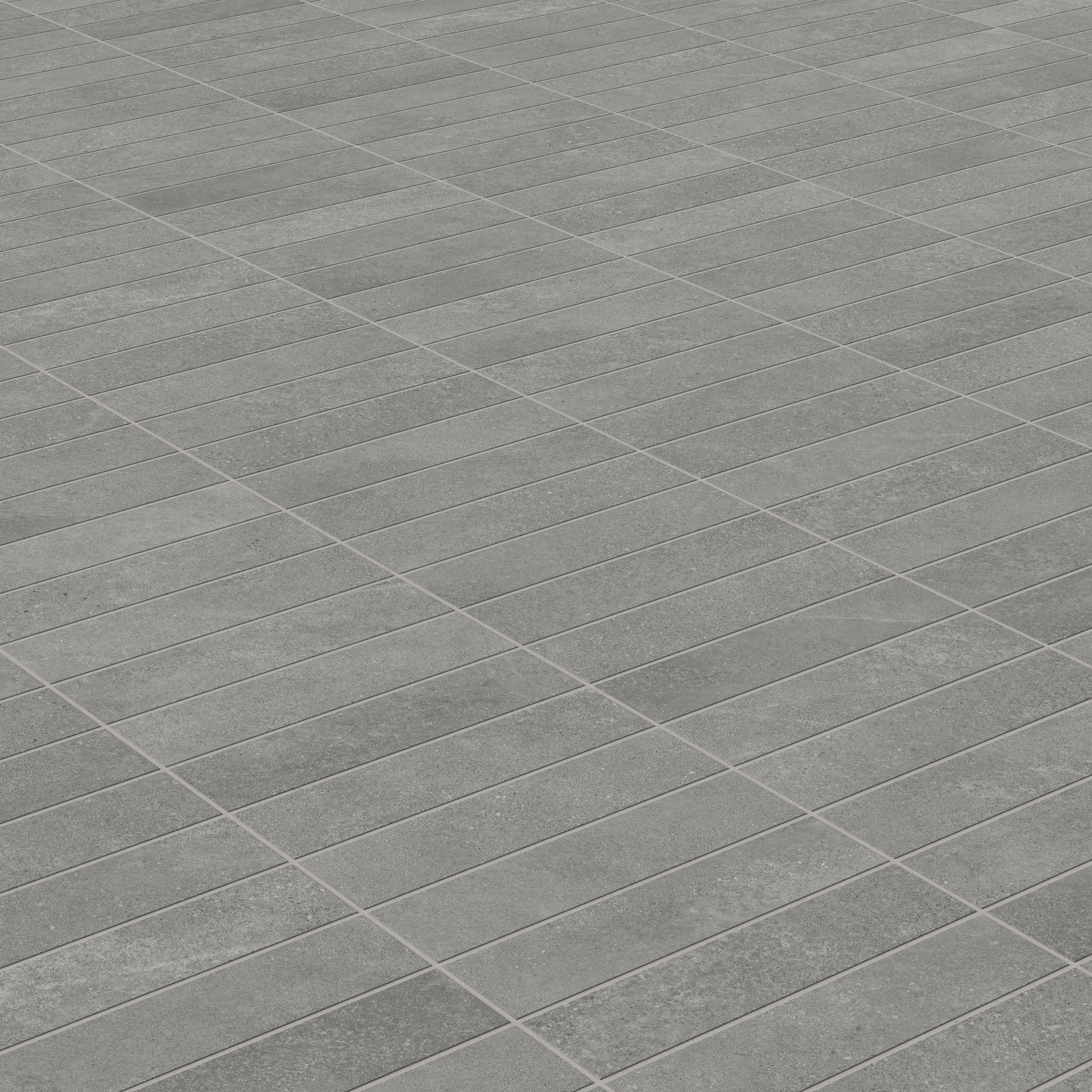 Shea 3x12 Matte Porcelain Tile in Smoke - Image 5