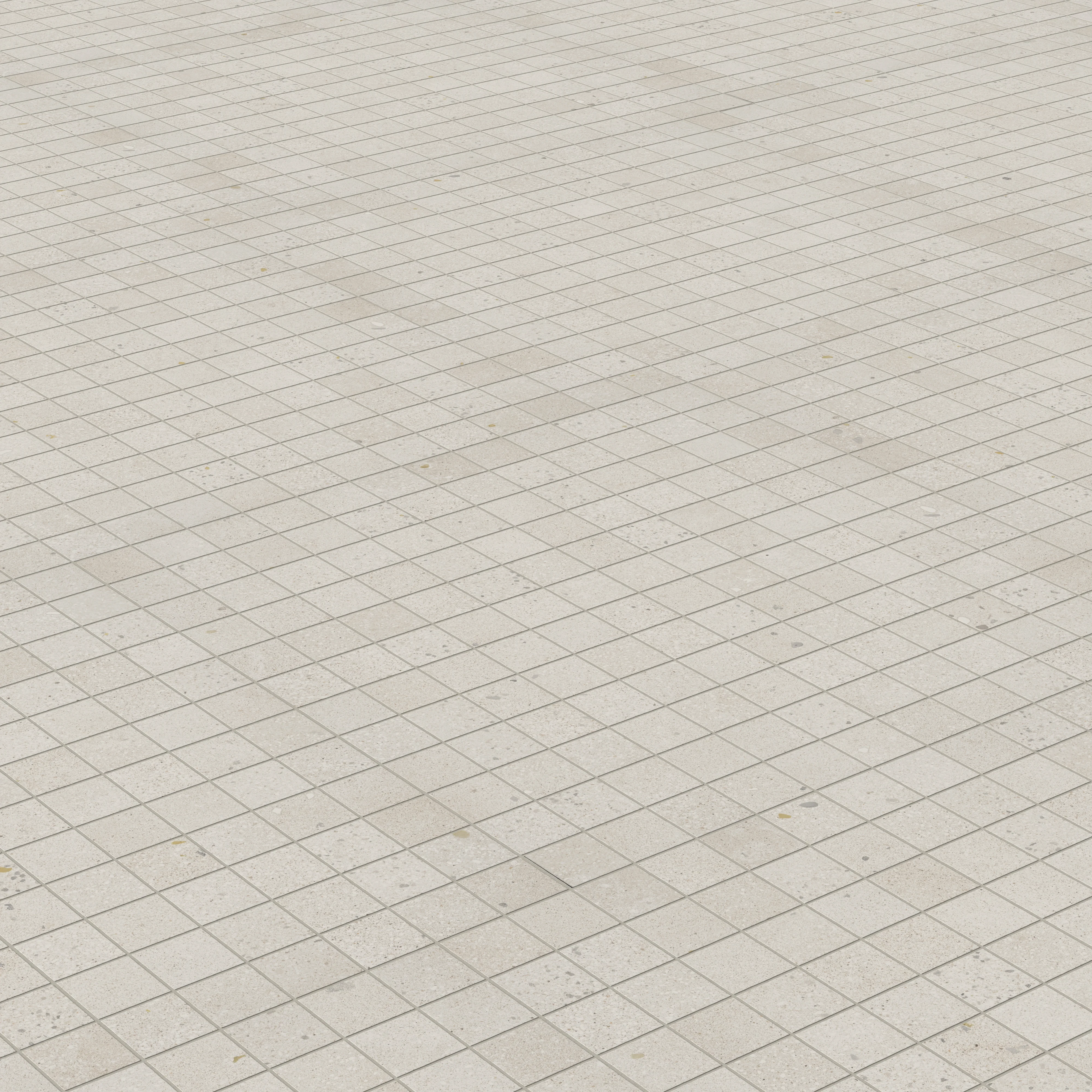 Sloane 2x2 Matte Porcelain Mosaic Tile in Pearl - Image 4